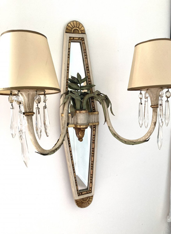Pair of wall sconces from the 1950s