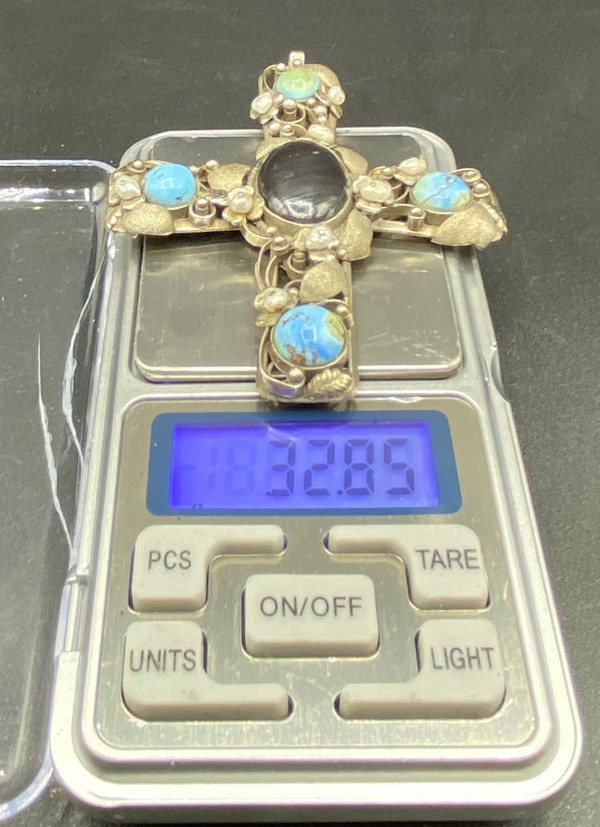 CROCE IN ARGENTO STERLING