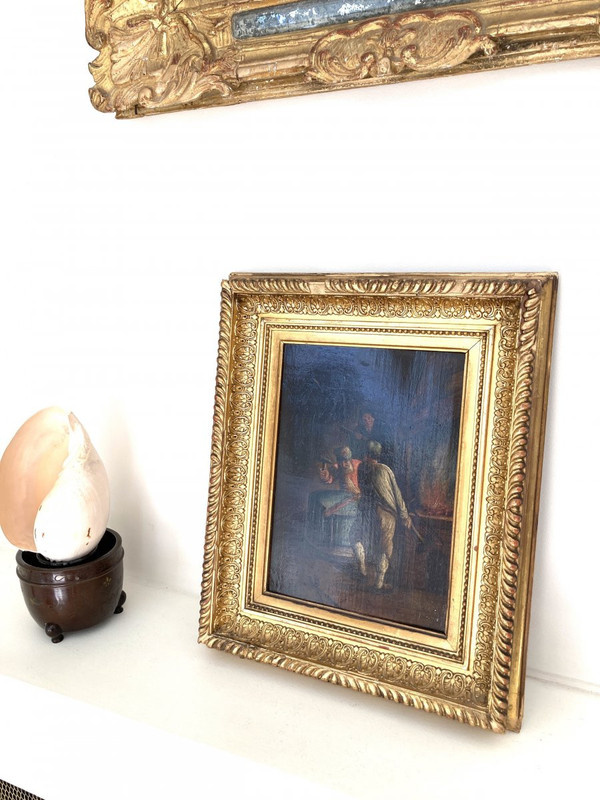 Öl auf Leinwand, L'Atelier Du Forgeron - Flämische Schule 17.