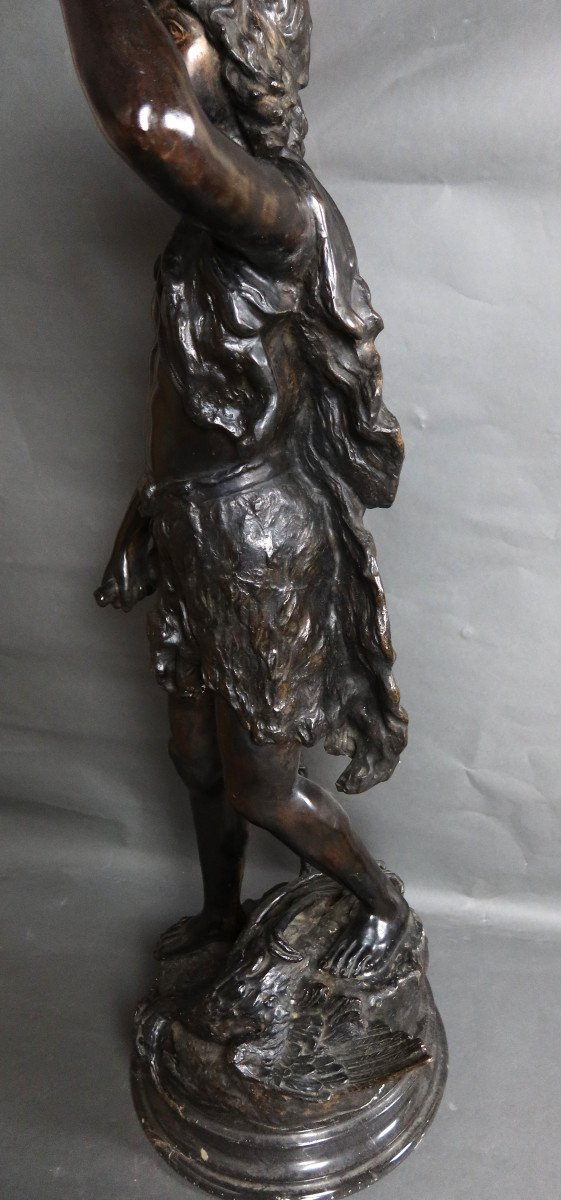 Grande bronzo dopo Moreau il cacciatore 20°
