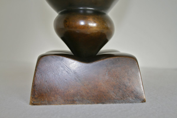 Scultura in bronzo, La Maternité, firmata Igor Balarin, XX secolo