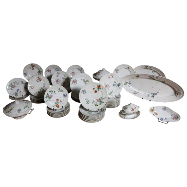 Porcelain Table Service 57 Pieces Maison Pouyat Limoges 19th