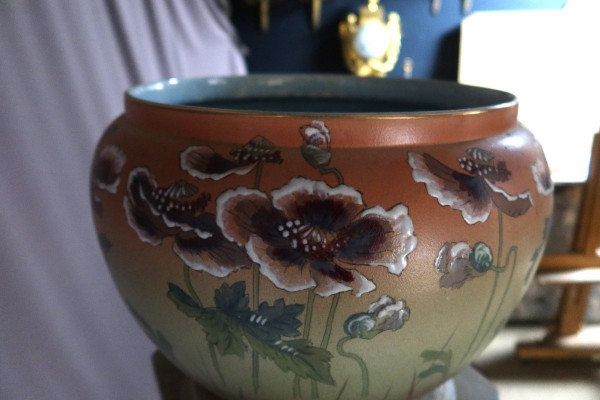 Large Art Nouveau Plant Pot