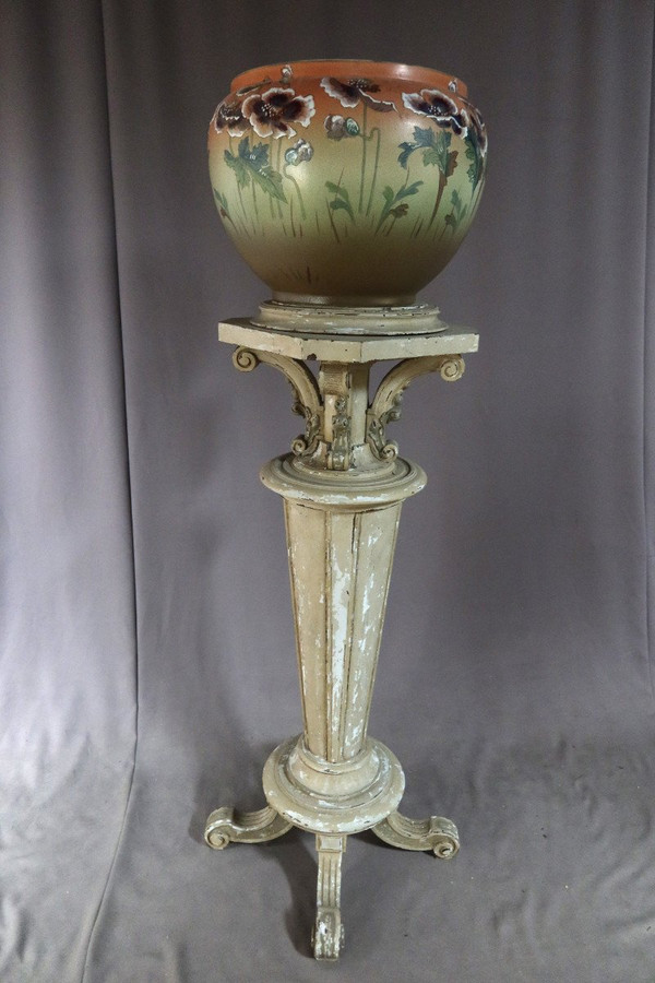 Large Art Nouveau Plant Pot