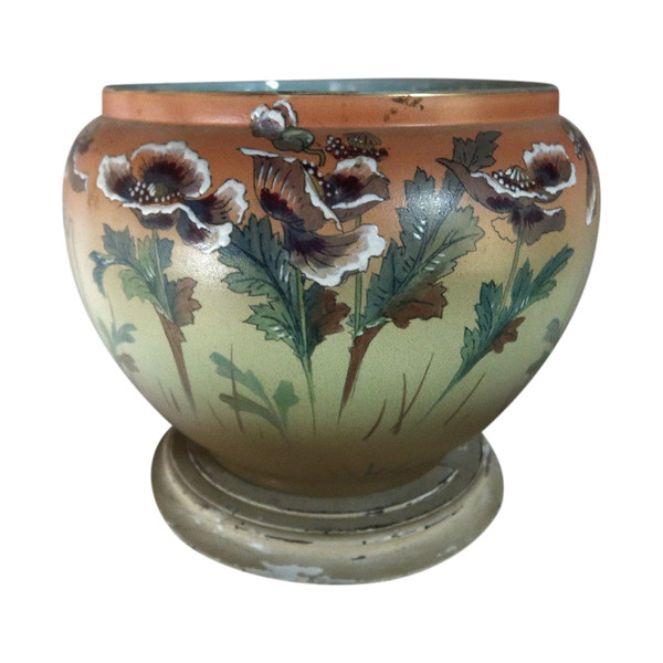 Large Art Nouveau Plant Pot