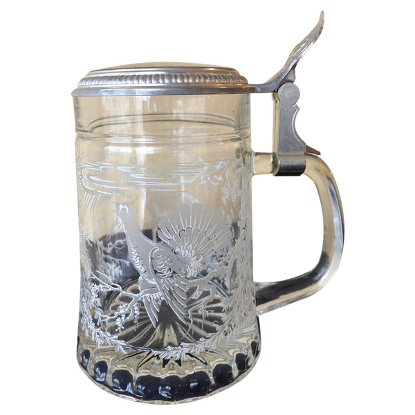 Bohemian Crystal Beer Mug.