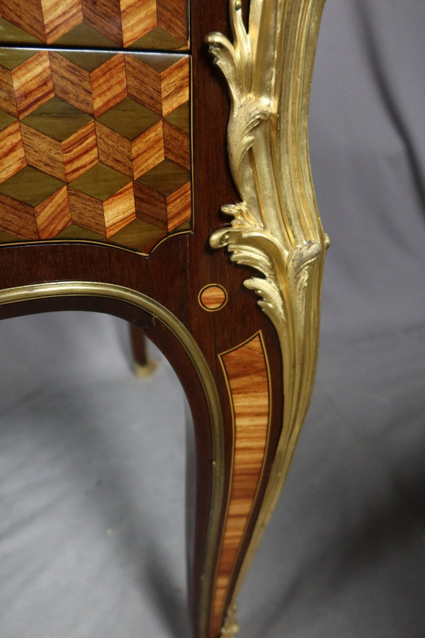 Bureau Louis XV d'après Jean-François Oeben