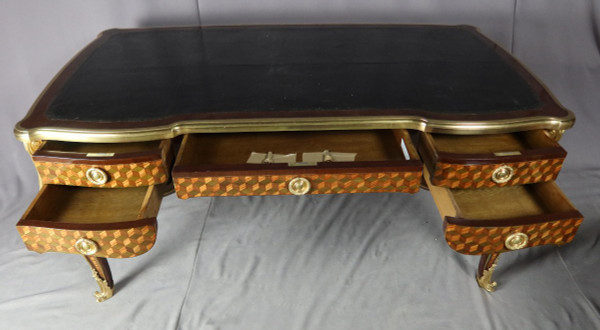 Bureau Louis XV d'après Jean-François Oeben