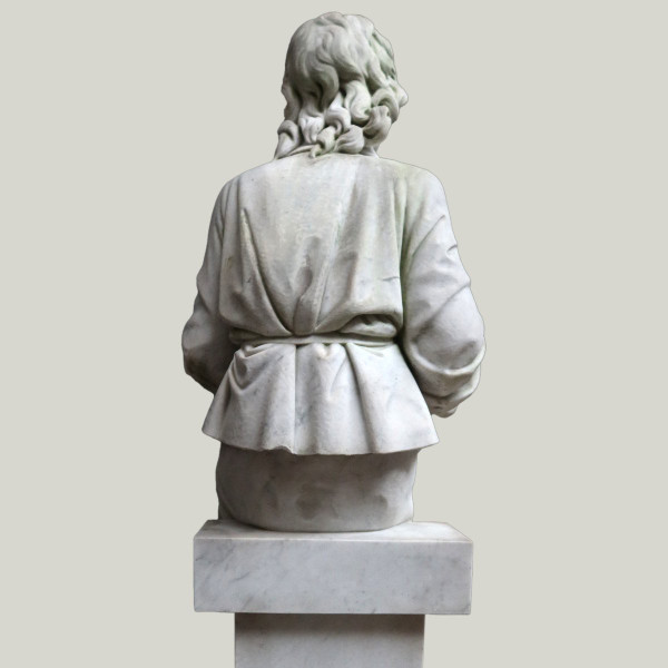 Grande Scultura in Marmo Firmata E.Mannini 1887
