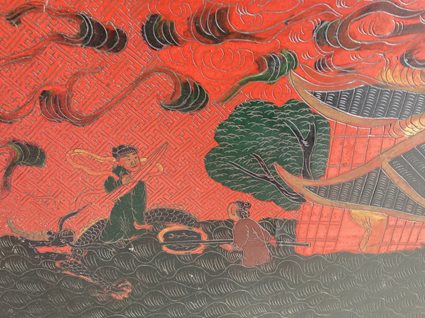 Pair of Chinese panels