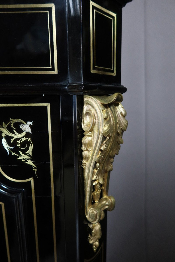 Buffet En ébéne d'époque Napoléon III