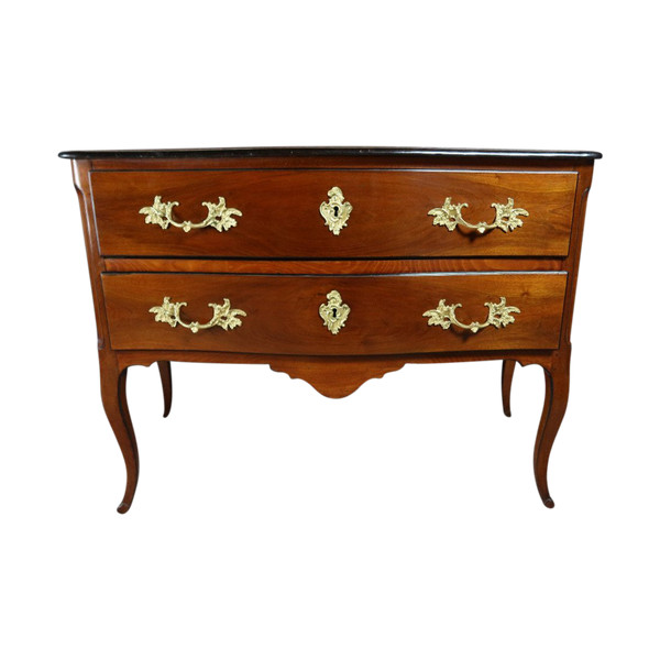 Commode Sauteuse XVIIIe siècle En Noyer