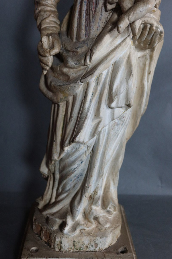 Skulptur „Madonna mit Kind“, Ende 17. Jahrhundert