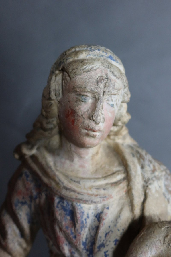 Skulptur „Madonna mit Kind“, Ende 17. Jahrhundert