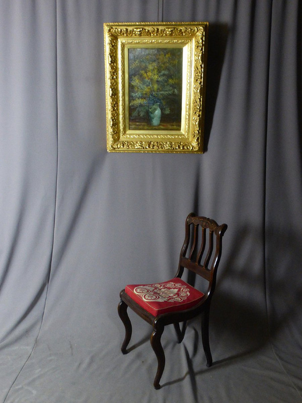 Tableau Les Mimosas XIXe siècle