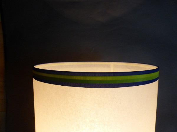 20th century earthenware lamp