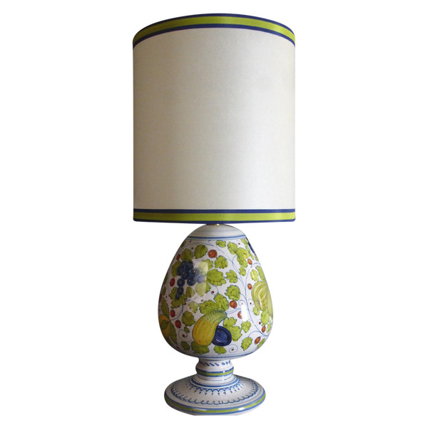 20th century earthenware lamp