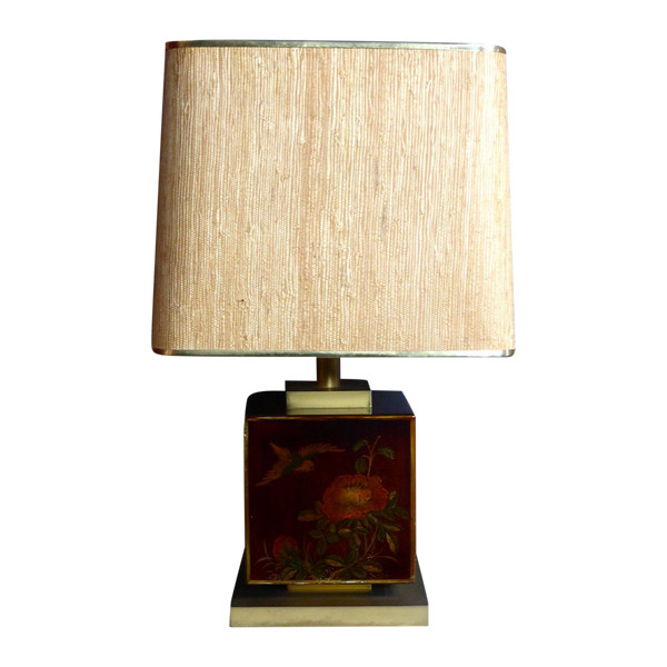 Lampe à Poser En Laque Années 70