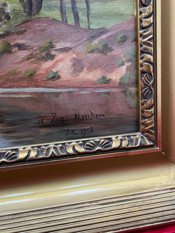Tableau Huile sur toile Le Bas Meudon