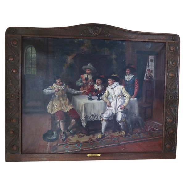 Interior Scene By Gaston Bonfils