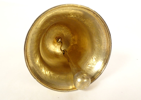 Table Bell in Silver Vermeil, 19th century