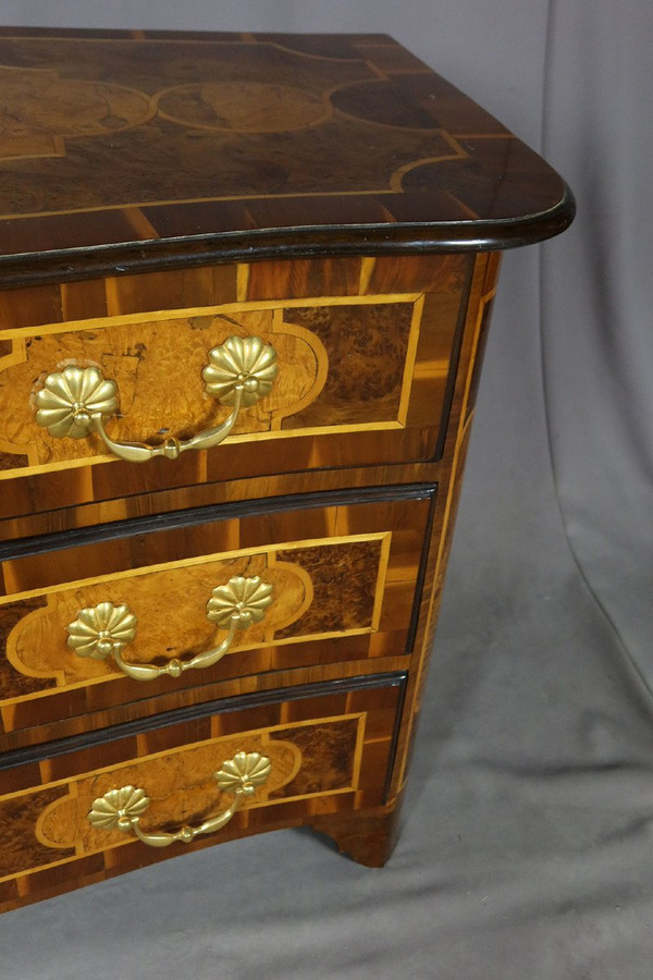 Commode Louis XIV En Marqueterie