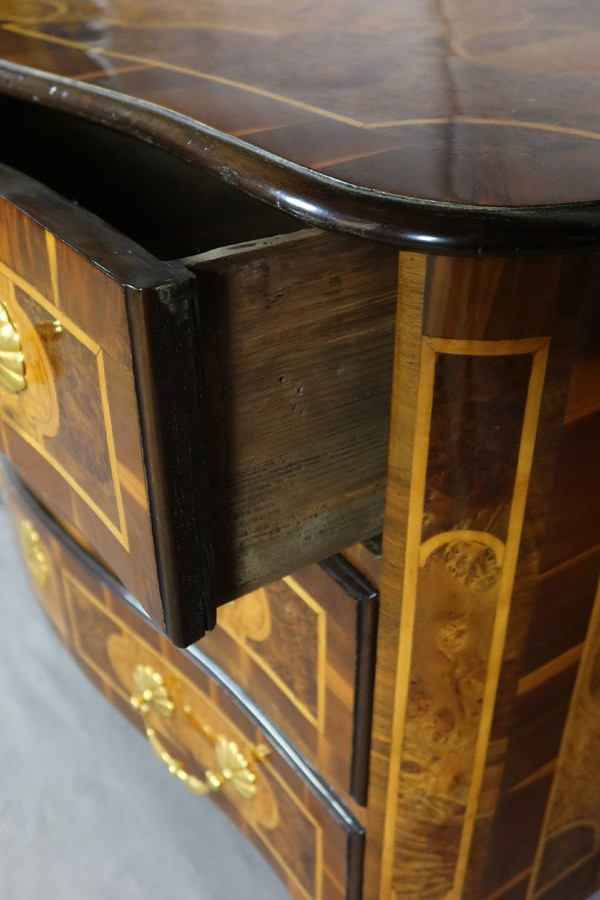 Commode Louis XIV En Marqueterie