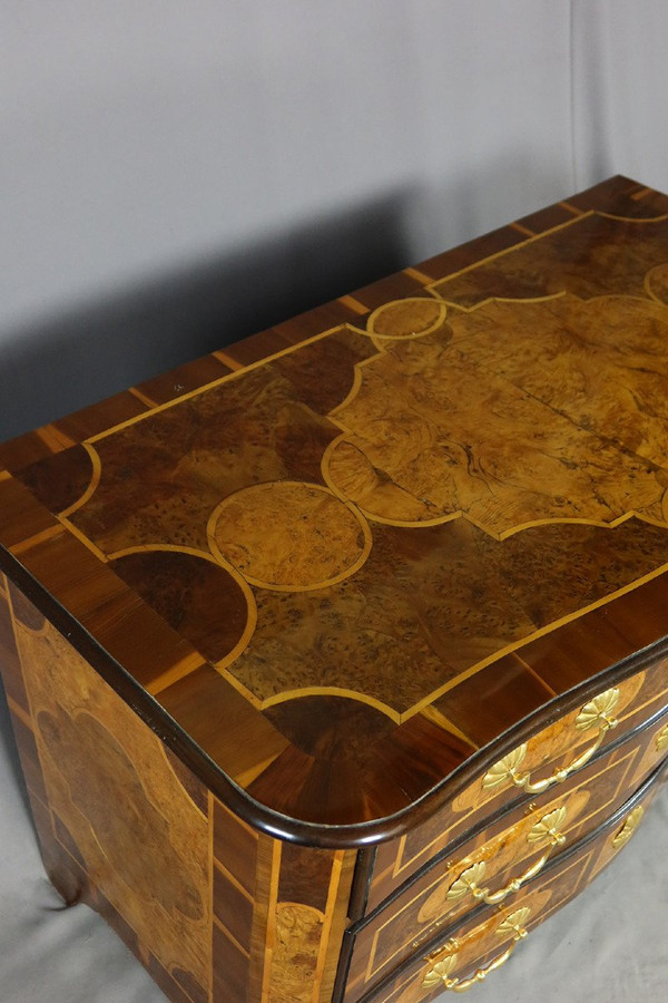 Commode Louis XIV En Marqueterie