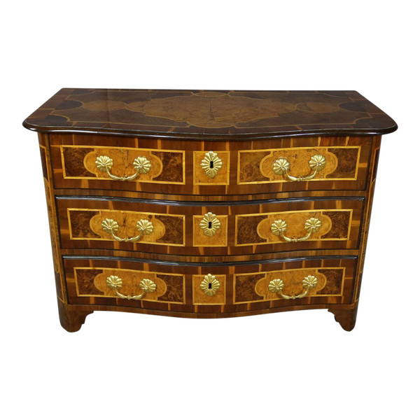 Commode Louis XIV En Marqueterie