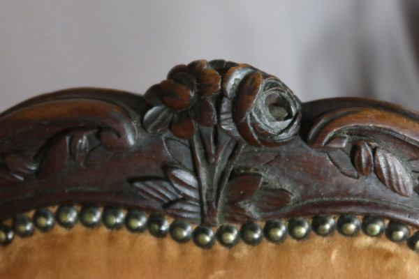 Pair Of Louis XV Armchairs 18th Century