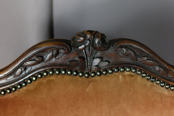 Pair Of Louis XV Armchairs 18th Century