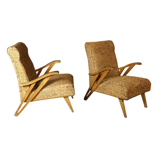 Pair Of Vintage Armchairs