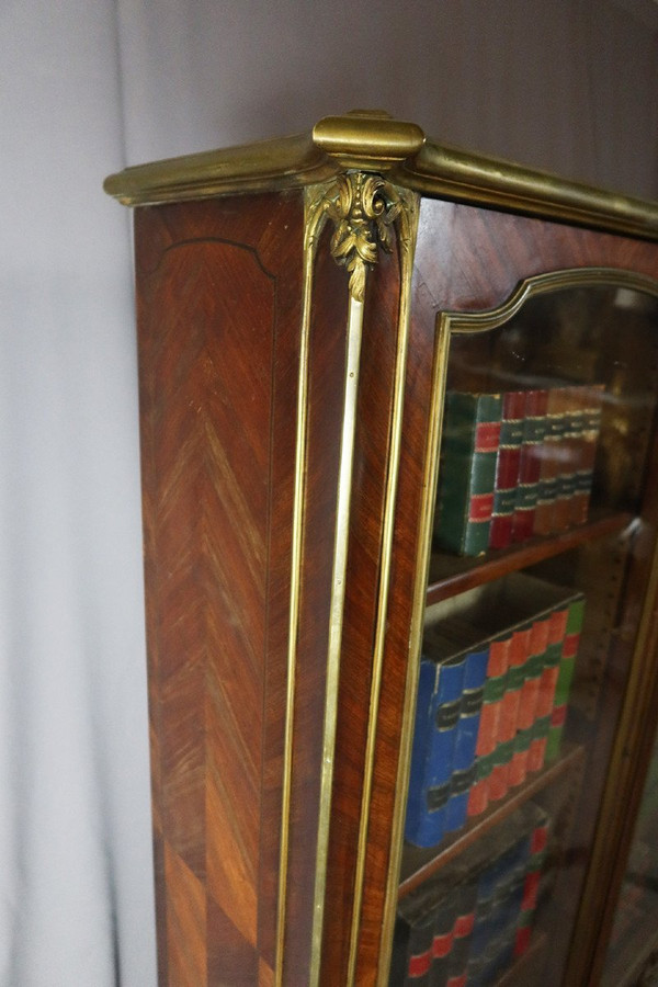 Bibliothèque Vitrine XIXe siècle
