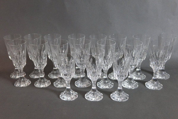 Modello servizio bicchieri Baccarat