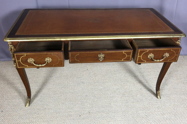 Scrivania piatta in stile Regency
