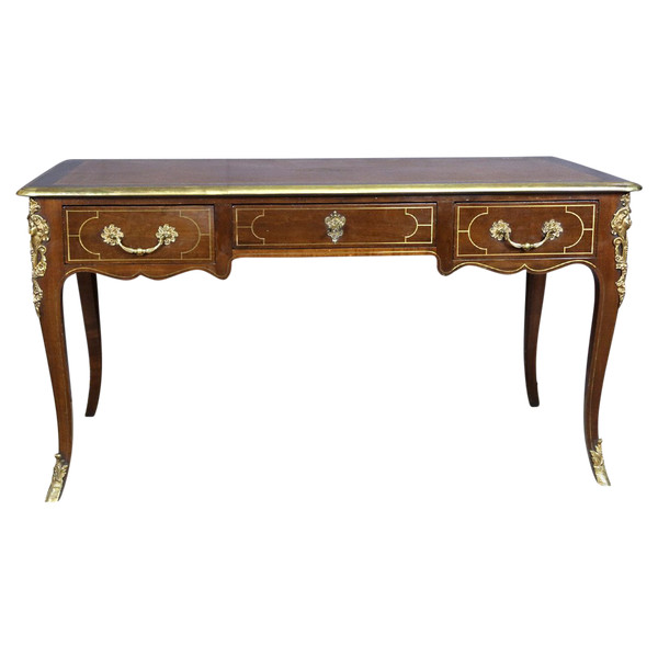 Scrivania piatta in stile Regency