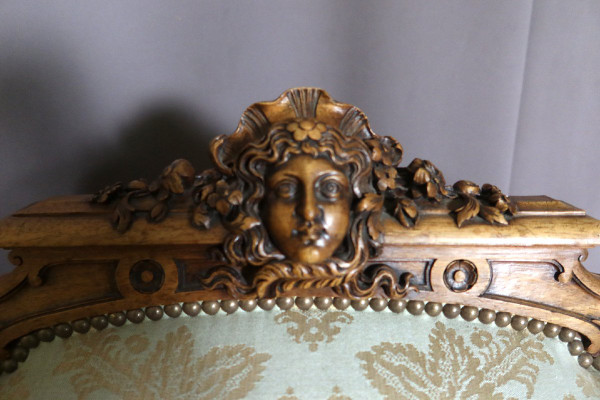 Fauteuils et chaises XIXe siècle En Noyer