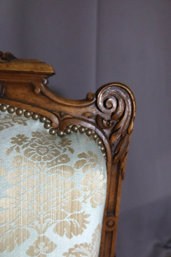 Fauteuils et chaises XIXe siècle En Noyer