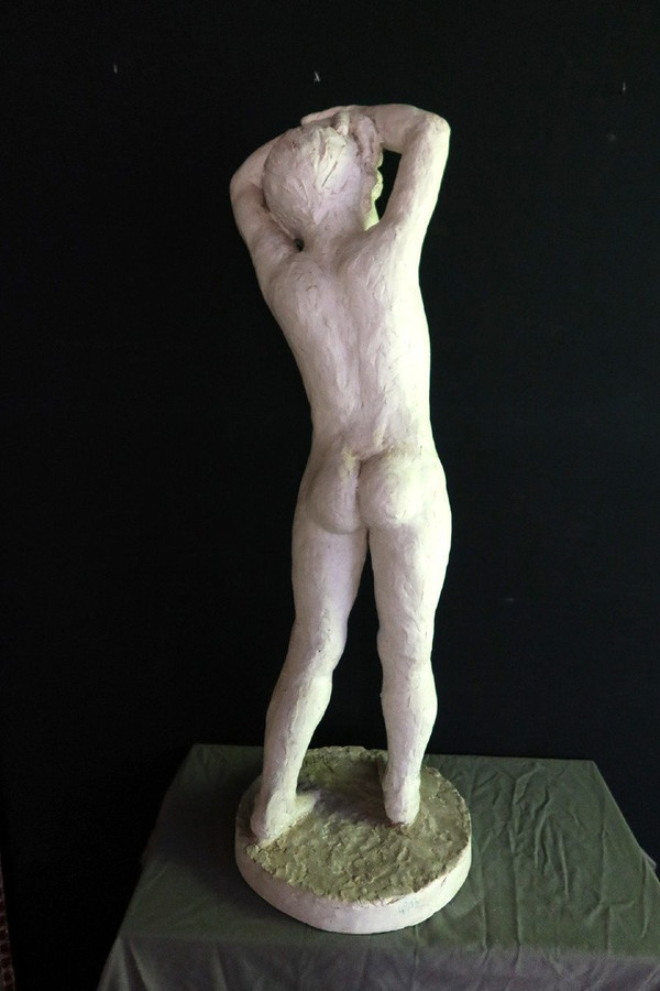 Scultura firmata Chaumel datata 1939