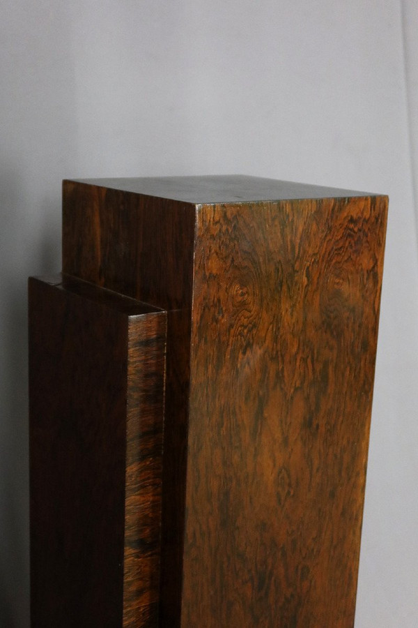 Art Deco rosewood column