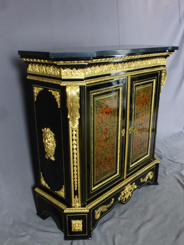 Buffet d'Appui Boulle époque Napoléon III,  XIXe siècle