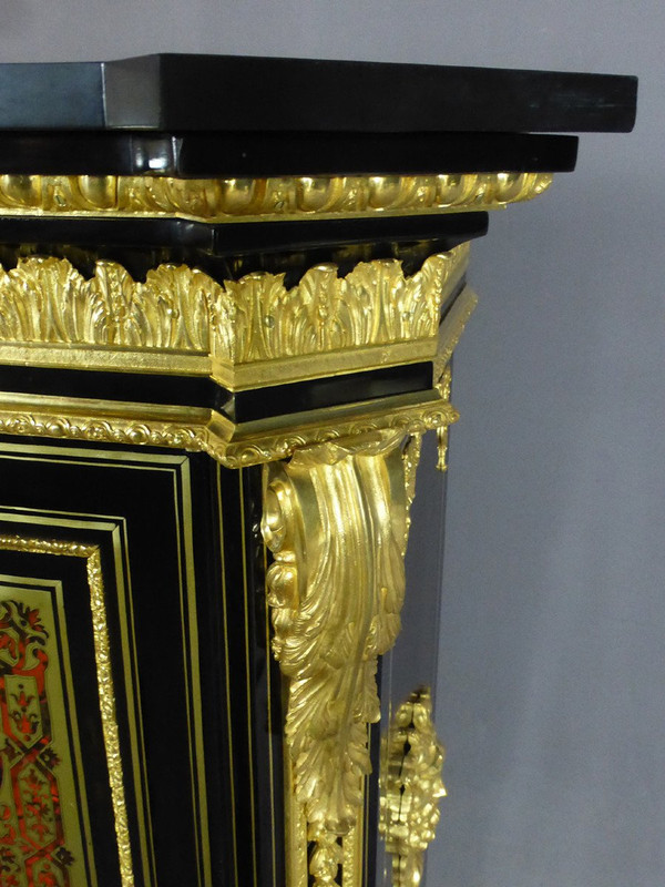Buffet d'Appui Boulle époque Napoléon III,  XIXe siècle