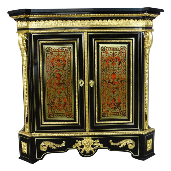 Buffet d'Appui Boulle époque Napoléon III,  XIXe siècle