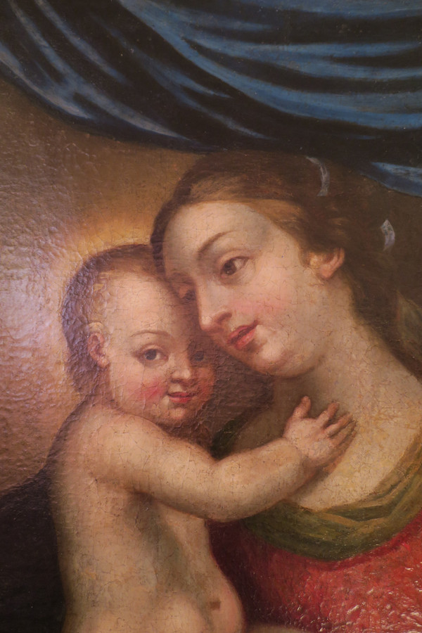Tavola, dipinto della Vergine col Bambino XVIII°