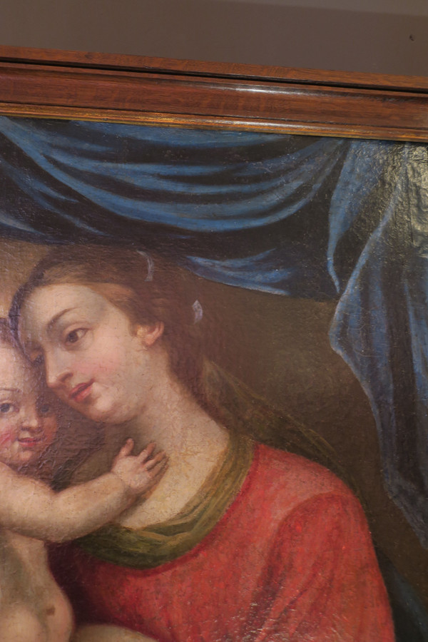 Tavola, dipinto della Vergine col Bambino XVIII°