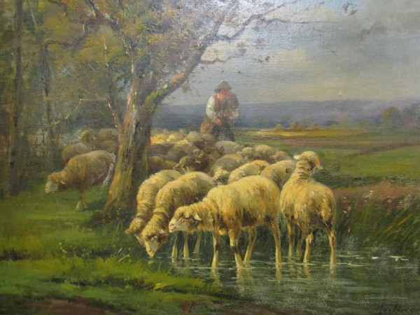 Schafmalerei