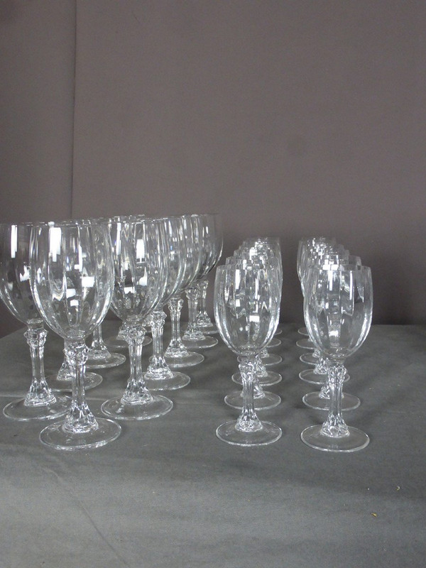 47 Piece Crystal Glass Set