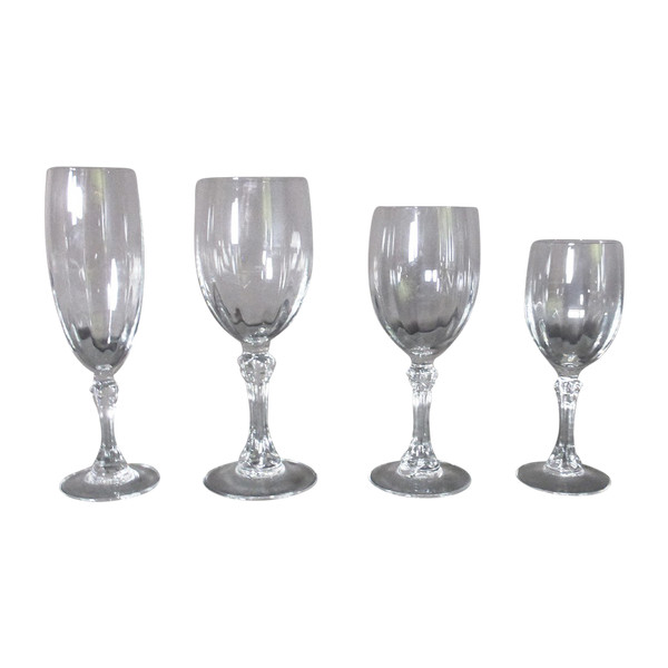 47 Piece Crystal Glass Set