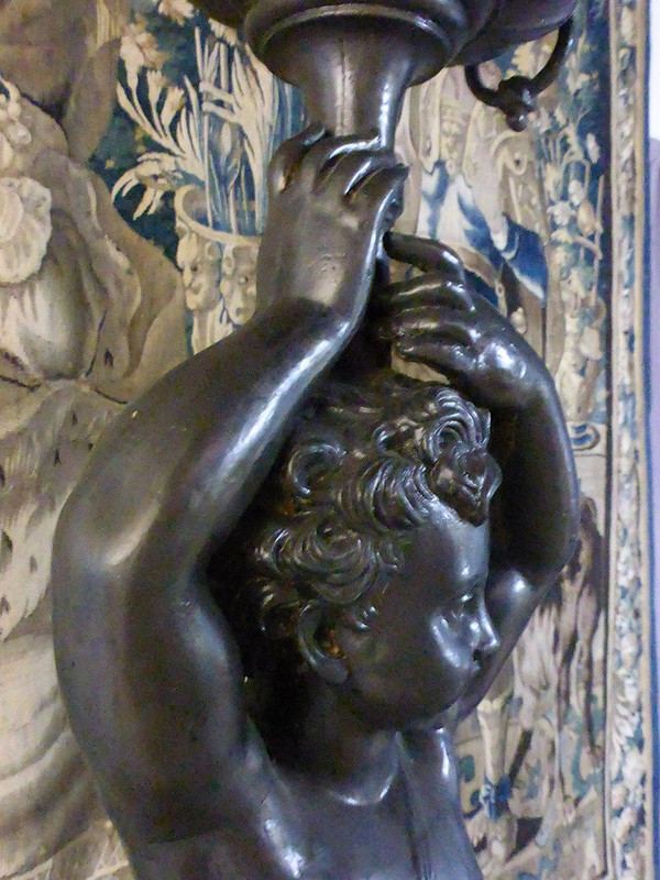 Paire De Statues En Fonte XIXe siècle