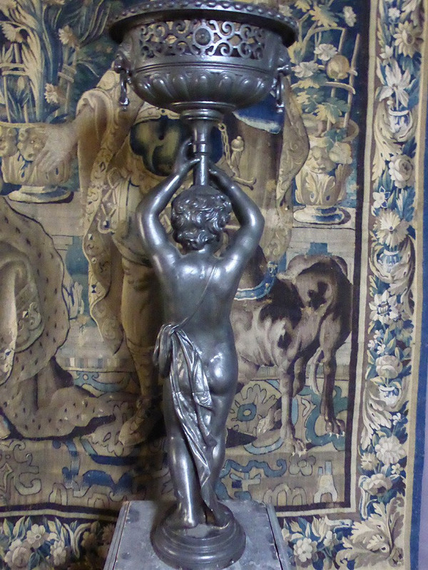 Paire De Statues En Fonte XIXe siècle